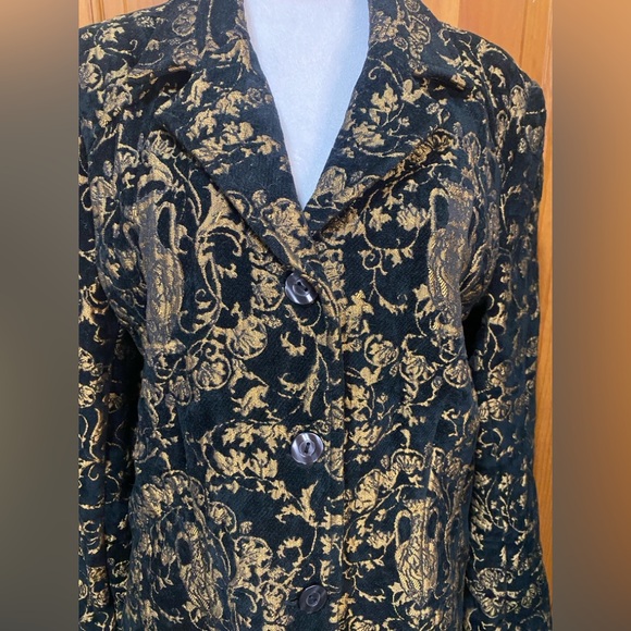 Vintage 90’s Christopher Banks Jacquard Blazer - Picture 3 of 6